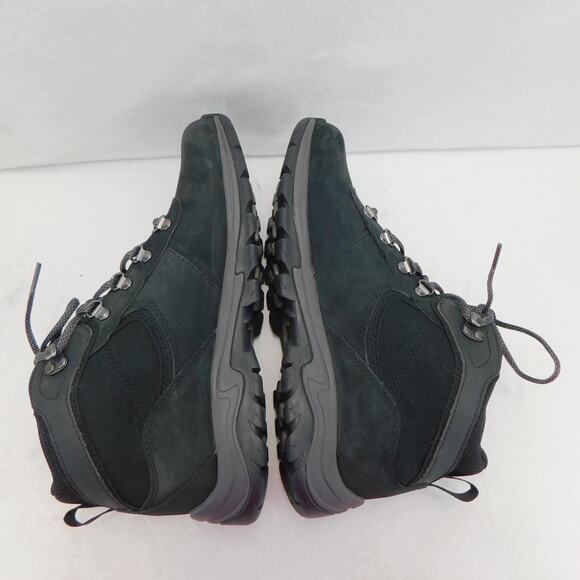Timberland Women's Black Mt. Maddsen Mid Waterproof Hiking Boots Size 9 - New - Picture 6 of 14